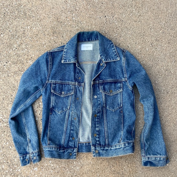 Sandro Paris Denim Jacket - Picture 1 of 4